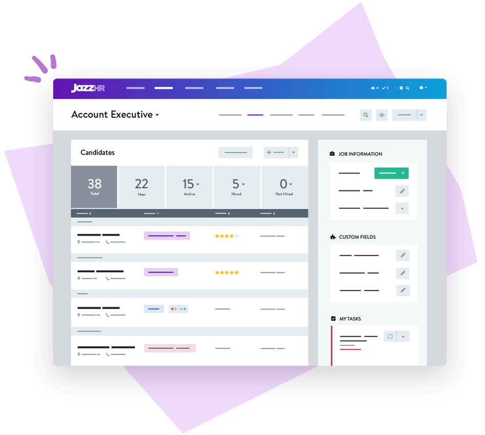 JazzHR Capabilities Applicant Tracking