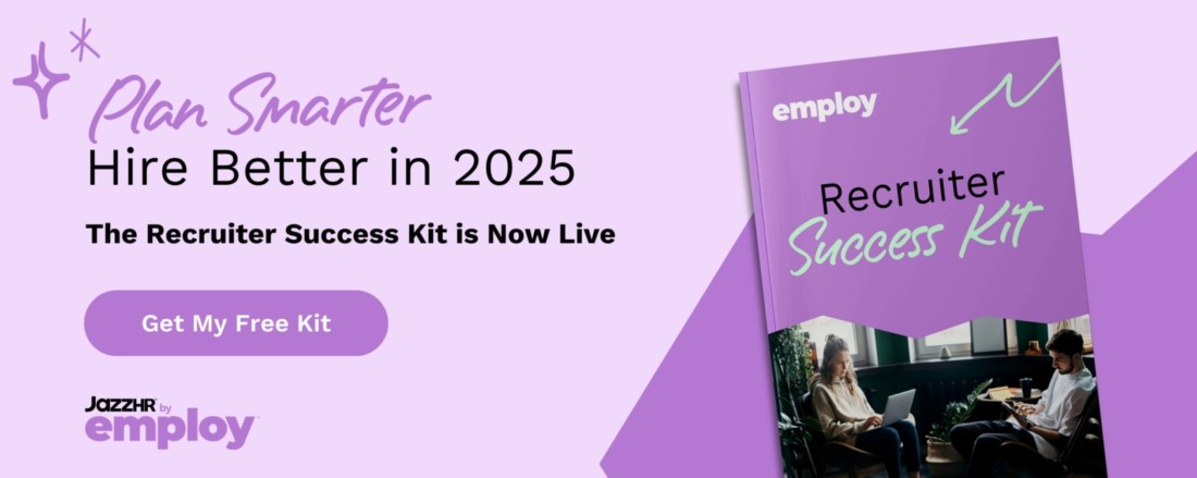 Plan Smarter, Hire Better in 2025. The Recruiter Success Kit is Now Live. Get My Free Kit. 